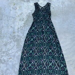 Anthropologie Multicolor Maxi Dress